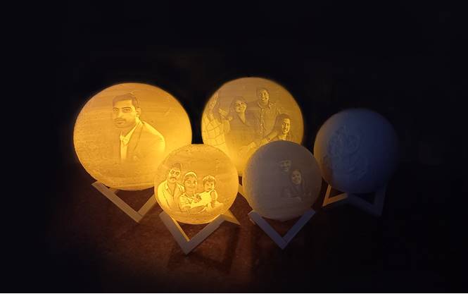 Personalised Moon Lamp